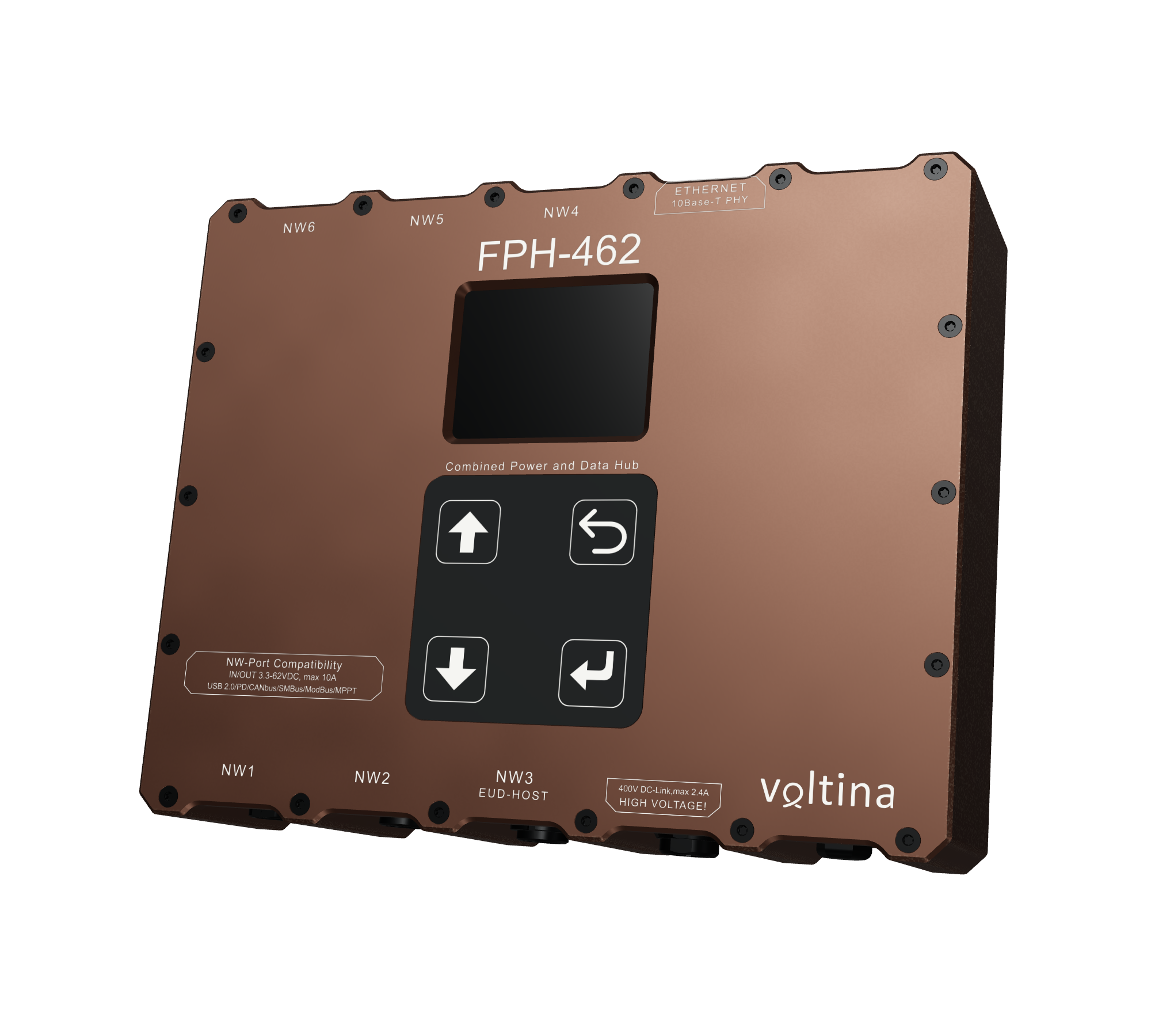 FPH-462 front and connector edge from the supplied cabinet design