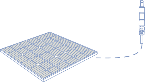 Solar connection to the FPH-462